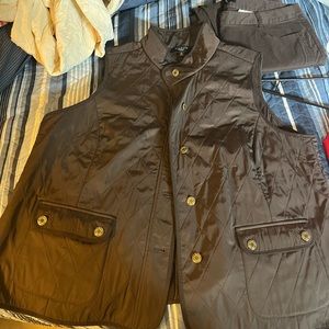 Talbots vest! Worn only once. Great condition.